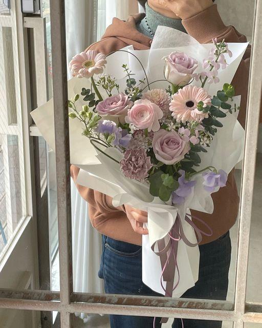 Whispers of Dawn Pastel Bouquet